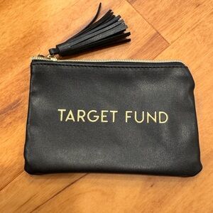 Target Fund zippered pouch Coin purse